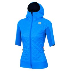 Oppvarming jakke Sportful Rythmo W Puffy strålende blå